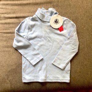 NWT Petit Bateau turtleneck